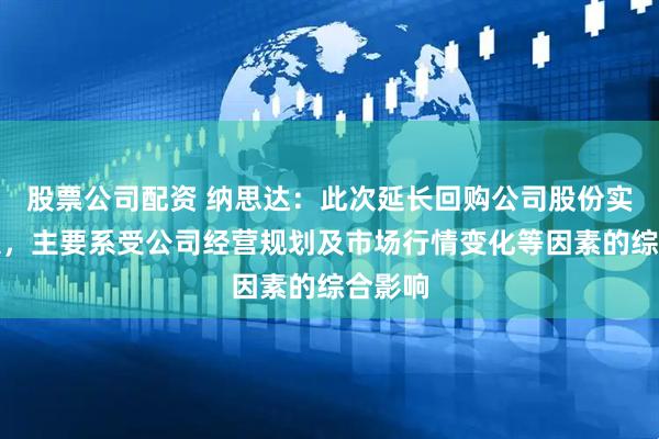 股票公司配资 纳思达：此次延长回购公司股份实施期限，主要系受公司经营规划及市场行情变化等因素的综合影响